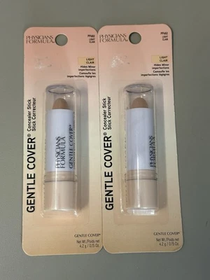 Physicians Formula Gentle Cover Concealer Stick Full Coverage Light #PF682 QTY:2 - Image 1 of 3