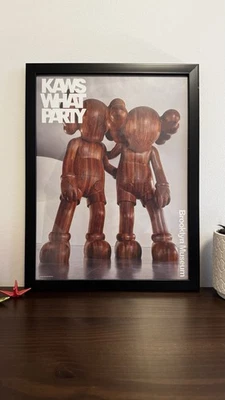 Pôster KAWS - What Party, Brooklyn Museum - Along The Way - 12” x 16” - Imagem 1 de 3