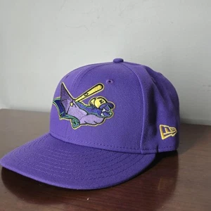 New Era MILB Louisville Bats Theme Night Riverbats 59FIFTY Hat Sz 7 RARE - Picture 1 of 7