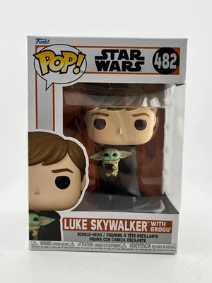 Funko POP! Star Wars - Luke Skywalker con Grogu #482 - Vinilo coleccionable Foto 1 de 4