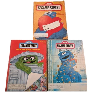 Sesame Street Magazine - 1977 & 1978 - Lot Of 3 - Imagen 1 de 5