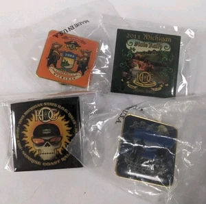Harley-Davidson HOG Harley Owners Group Michigan Rally Pins 2009, 10, 11, 13 - Bild 1 von 5