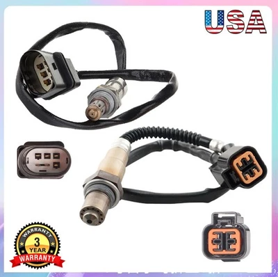 2x Up+Dow Oxygen Sensor For 2003 2004 2005 2006 2007 2008 2009 Hyundai Elantra - Imagem 1 de 4