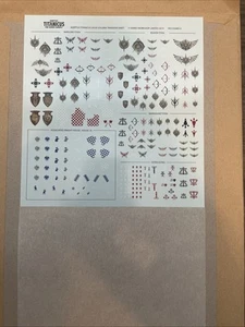 Foglio Trasferimento Legio Solaria New Legions Imperialis Adeptus Titanicus Epic 40k - Foto 1 di 2