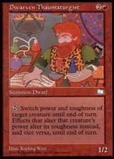 1x Dwarven Thaumaturgist NM, English MTG Weatherlight