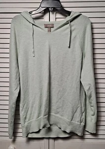 Sudadera con capucha D&Co Denim & Company para damas gris brezo verde talla M GPOC - Imagen 1 de 6