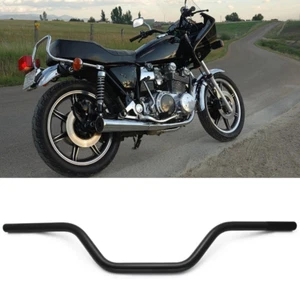 7/8" 22mm Motorcycle Handlebar Handle Bars Black For YAMAHA XS650,XS750,XS850 - Picture 1 of 12