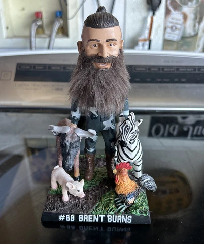Brent Burns San Jose Sharks Zoo Animal Bobblehead no box- Rare Cover