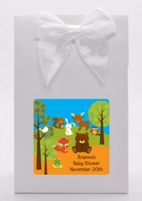 Forest Animals - Personalized Baby Shower Goodie Bags-Set of 12 - Image 1 of 4