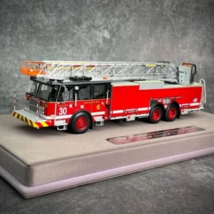 Fire Replicas 1/50 Chicago Fire Department 2020 E-One 100' Rear Mount Truck 30 - Picture 1 of 12