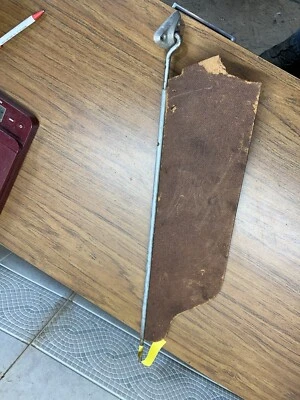 1965 Falcon Tudor 2 Door Post LH Sunvisor #6 ROUGH - Image 1 of 4