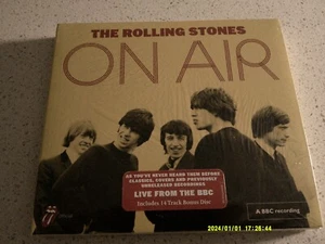 The Rolling Stones "The Rolling Stones On Air" Sealed 2 CD Set Not For Resale. - Picture 1 of 4