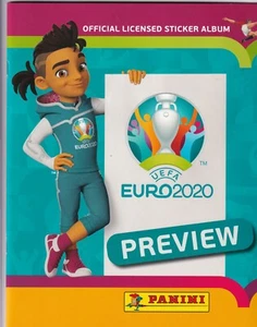 Panini Euro EM 2020 Preview Sticker Book Album - Picture 1 of 2