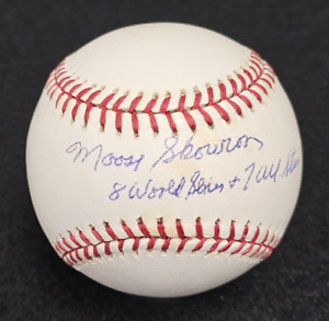 BILL MOOSE SKOWRON Signed Official MLB Baseball-NEW YORK YANKEES-PSA