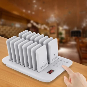 16 Buzzers Restaurant Queuing Calling System Food Truck Restaurant Pager System - Picture 1 of 16