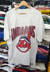 Vtg 1996 Cleveland Indians Chief Wahoo Big Logo Baseball T Shirt 2Xl Jersey Mlb
