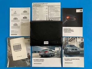 2015 BMW 5-Series Sedan 535i xDrive M-Sport Owners Manual Supplemental Books Set - Picture 1 of 10