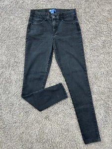 Democracy "Ab"solution Jeans Womens Size 10 Black Skinny Stretch (Act 32x32 in) - Picture 1 of 11
