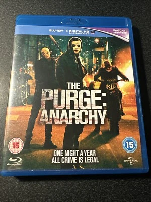 The Purge: Anarchy (Blu-Ray, 2014) Frank Grillo, Carmen Ejogo - Image 1 of 2