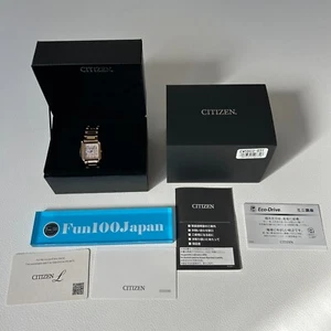 CITIZEN L SQUARE Collection EW5603-89Y Pinkshell Women's Watch - Picture 1 of 10