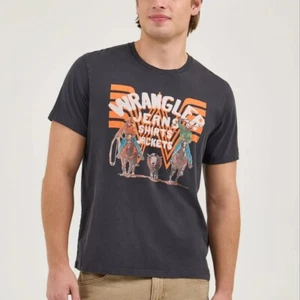 Camiseta gráfica Wrangler x Whataburger negra cuello redondo - Imagen 1 de 9