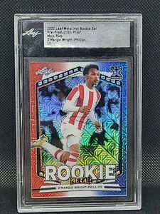 2022 Leaf Metal Rookie Hot Set D'margio Wright Phillips Mojo RWB Pre #1/1 - Picture 1 of 3