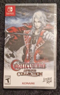 CASTLEVANIA ADVANCE COLLECTION #198 LIMITED RUN GAMES SWITCH NEW AND SEALED #1 - Image 1 of 2