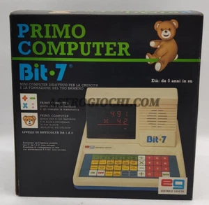 COMPUTER DIADATTICO 7 BIT VTECH SMART START GAME VINTAGE '80 MINT IN BOX SEALED - Picture 1 of 16