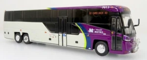 Réplicas icónicas 1:87 MCI D45 CRT LE Coach: Phoenix - Vally Metro Transit System - Imagen 1 de 4