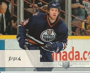 Brad Winchester 2006 Upper Deck Be A Player 8x10 Retratos Firma #SP-BW Tarjeta - Imagen 1 de 2