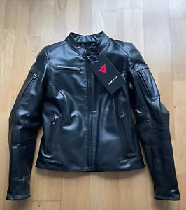 Dainese Nikita 2 Lady Motorcycle Leather Jacket Size 44 (M) black - Bild 1 von 7