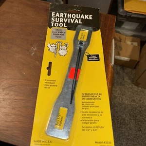 Earthquake Survival Tool Model # 3333 Gas Shut-Off Tool - Picture 1 of 2