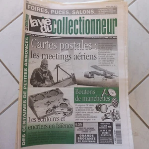 MAGAZINE VIE DU COLLECTIONNEUR DU N° 264 - MARS 1999 - CP MEETINGS AERIENS - Imagen 1 de 1