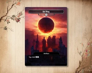 Sol Ring #2 - High Quality Custom Card [ Alternative Custom Art ] - Imagen 1 de 1