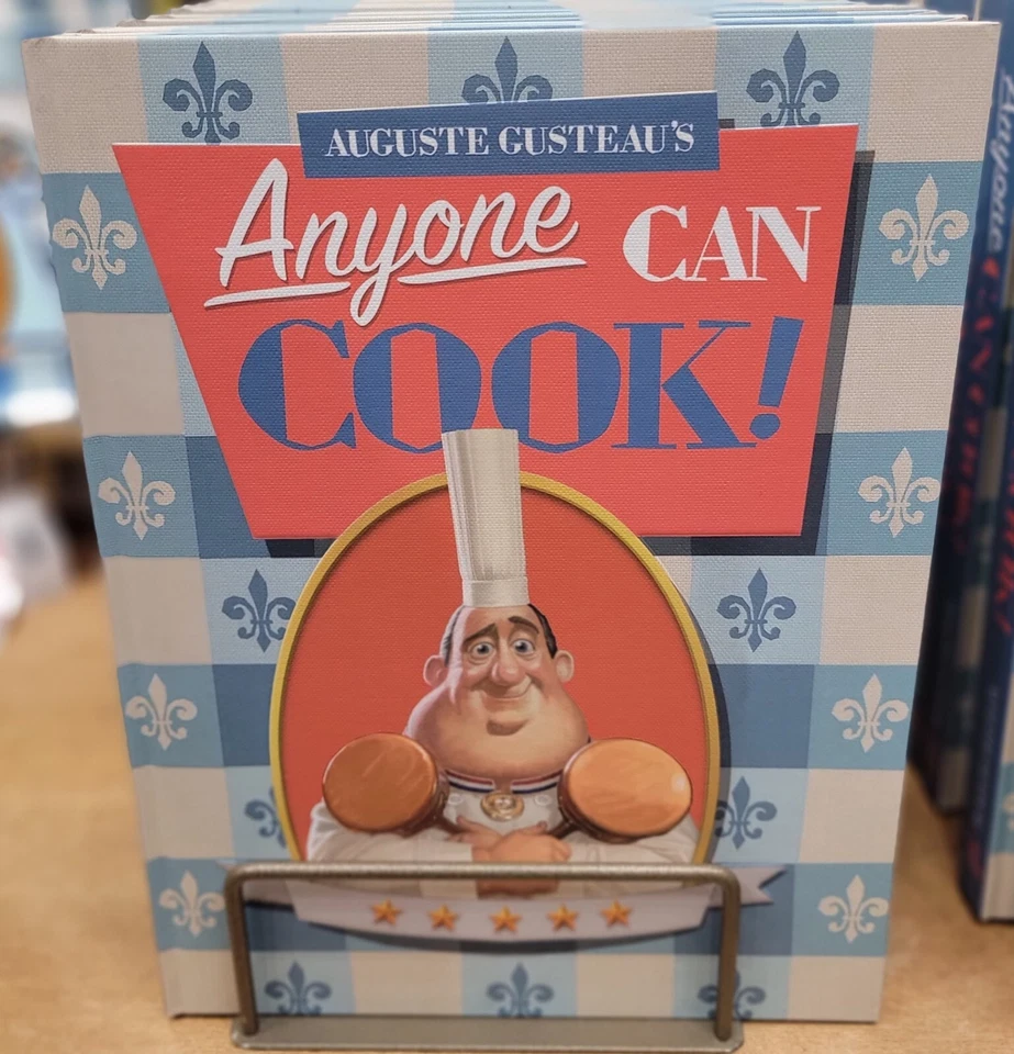 Disney Ratatouille Auguste Gusteau's Anyone Can Cook réplica diario NUEVO Foto 1 de 1