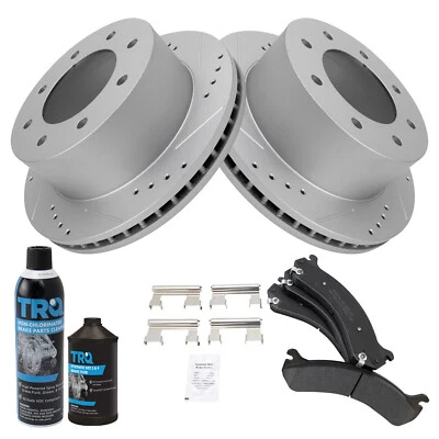 Rear Disc Brake Kit for Chevy Silverado, GMC Sierra 3500 2001-2010 - Image 1 of 4