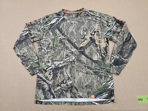 Mens Legendary Whitetails Camouflage T-shirt Size Large Long Sleeve Hunting - Picture 1 of 12