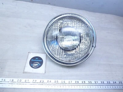 Yamaha XS650 1975 OHC Y101) Koito faro faro lámpara con moldura funciona Foto 1 de 4