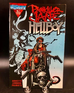 Painkiller Jane Hellboy #1 Mike Mignola Cover 1998 Event Comics - Picture 1 of 9
