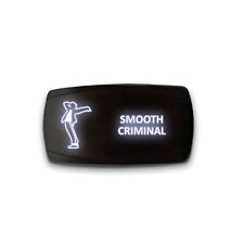 SMOOTH CRIMINAL - Horizontal LED Rocker Switch 5 Pin Dual Light 20A 12V ON / OFF