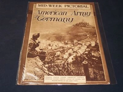 1919 APRIL 10 NEW YORK MID - WEEK PICTORIAL MAGAZINE - GERMAN CASTLE - H 7468 - Image 1 of 2