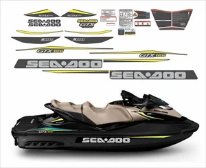 SEADOO GTX 155 LIMITED 2017 Graphics / Decal / Sticker Kit YELLOW - Picture 1 of 2
