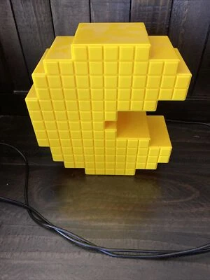 LUZ AMARELA PIXELADA PAC-MAN COM SOM (PALADONE) - Imagem 1 de 4