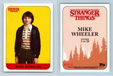 Mike Wheeler #3 Stranger Things 2018 Topps Character Card / Sticker