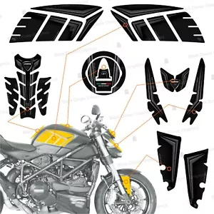 9pz Kit de Pegatinas 3D Protecciones Compatible Con Ducati Streetfighter 1098 - Imagen 1 de 9