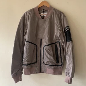 Nicce Dusty Pink Bomber Jacket Large Brand New - Picture 1 of 10