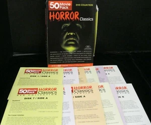 HORROR CLASSICS DVD COLLECTION FOR MATURE AUDIENCES HOURS OF CHILLING TALES - Picture 1 of 4