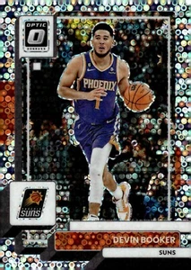Donruss Optic Baloncesto 2022-23 Devin Booker Disco 134 Prizm Plata Desayuno Rápido - Imagen 1 de 2