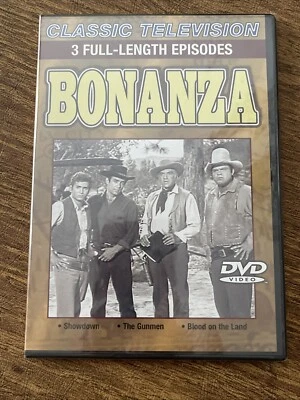 Bonanza - Showdown, Blood on the Land, The Gunmen DVD, 3 Full Length Episodes - Image 1 of 4