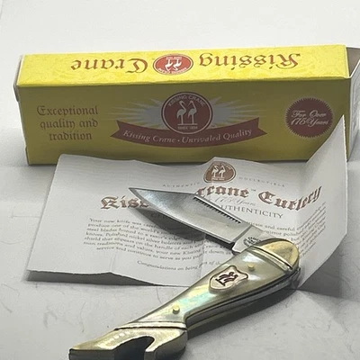 New Kissing Crane Genuine Lady Leg High Heel Shoe Folding Pocket Knife kc5050 - Image 1 of 4